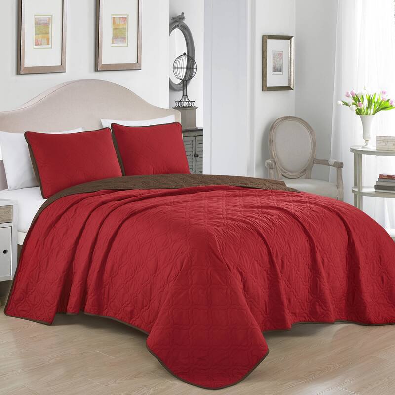 Elrad Luxury 3 Piece Bedspread