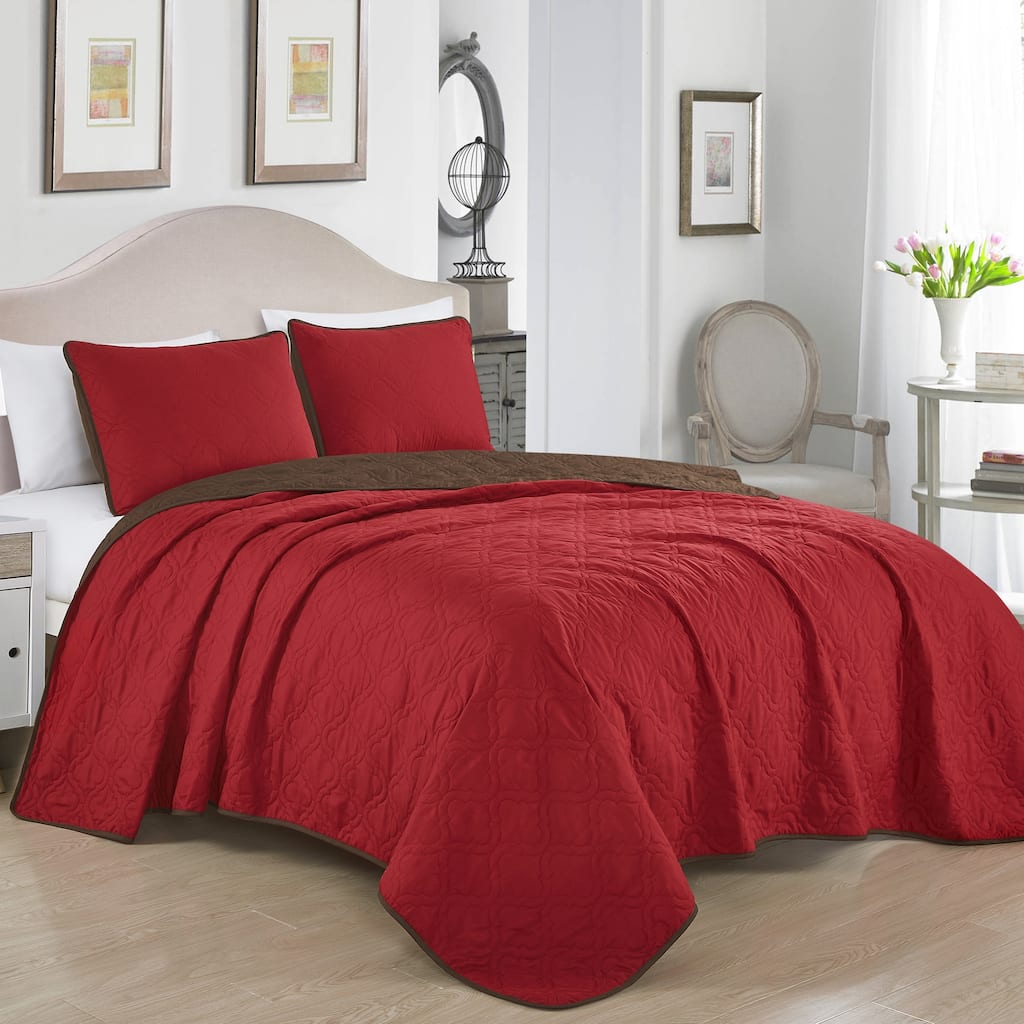 Elrad Luxury 3 Piece Bedspread
