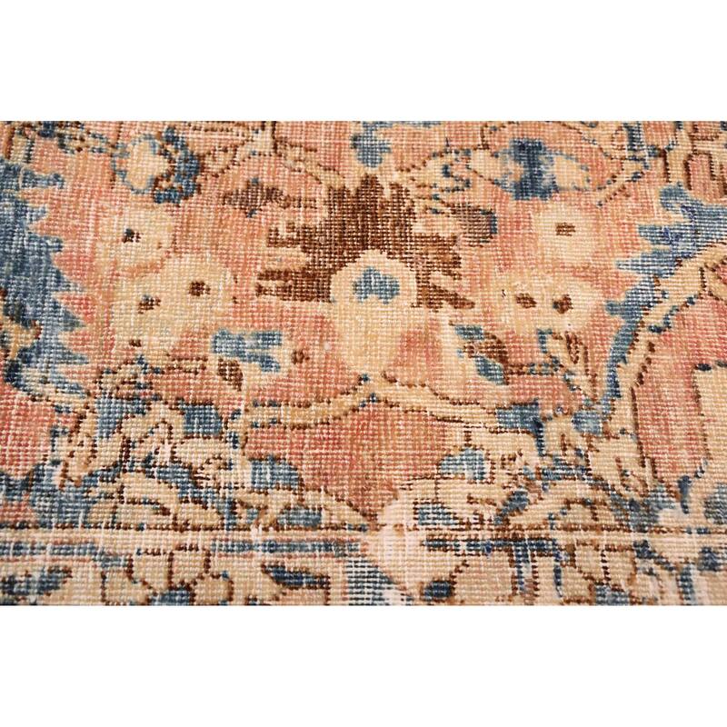 ECARPETGALLERY Hand-knotted Antalya Vintage Copper Wool Rug - 10'0 x 13'3