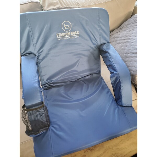 Stadium Boss Recliner Stadium Seat for Bleachers Benches Backyard Lawns Camp 