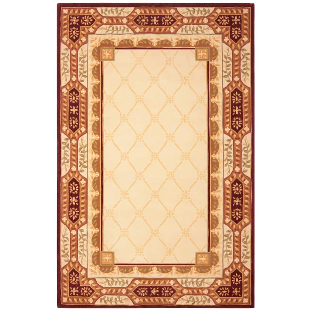 SAFAVIEH Handmade Naples Ilmi Traditional Oriental Trellis Wool Rug