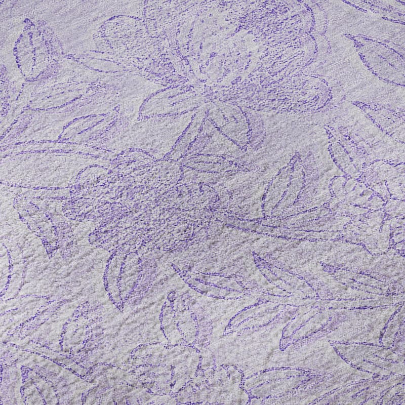 Premium Washable Super Soft Muted Floral Mayfield Rug