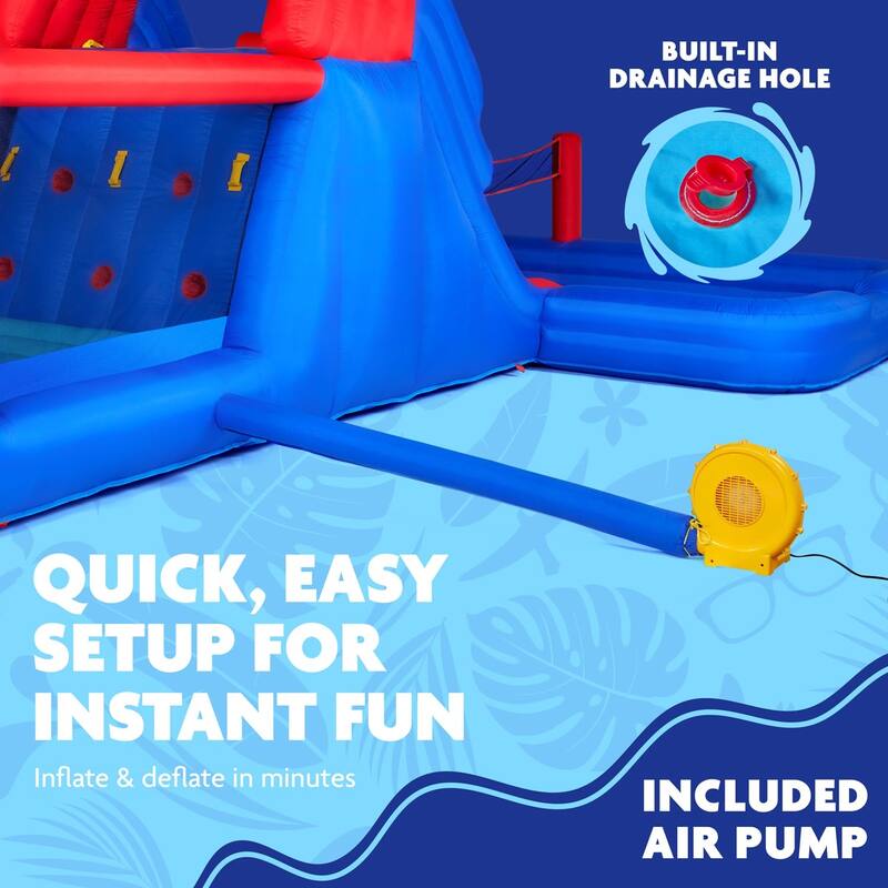 Sunny & Fun Ultra All-Play Inflatable Water Slide Park