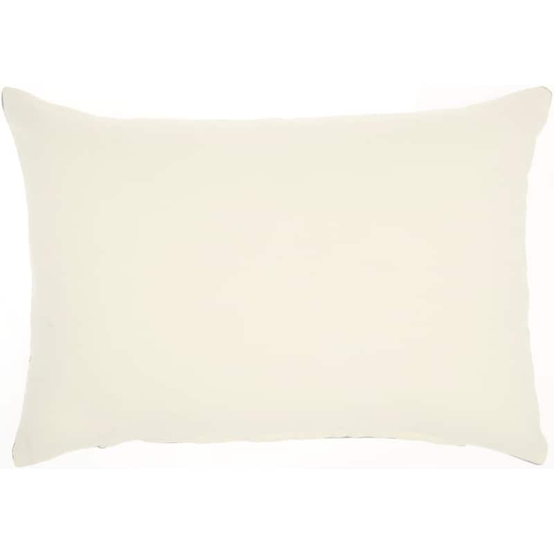 Mina Victory Life Styles Glam Solid Velvet Throw Pillow