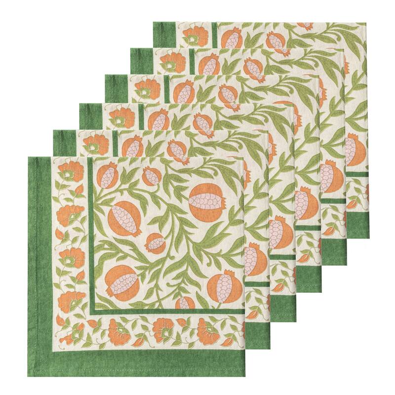 Couleur Nature Grenadine Napkins - Set of 6