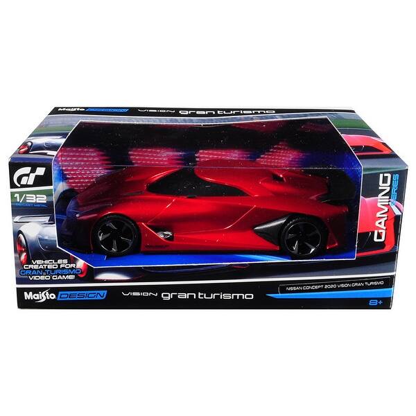 Nissan Concept Vision Gran Turismo Red 1 32 Diecast Model Car By Maisto 1 32 Diecast Model Overstock