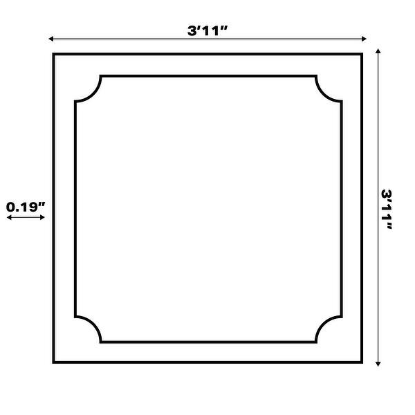 dimension image slide 12 of 31, JONATHAN Y Charleston Medallion Indoor/Outdoor Area Rug