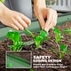 preview thumbnail 24 of 34, Outsunny 2PCS Galvanized Raised Garden Bed, Raised Beds for Gardening with Plant Support Stakes and Rubber Strap Edging