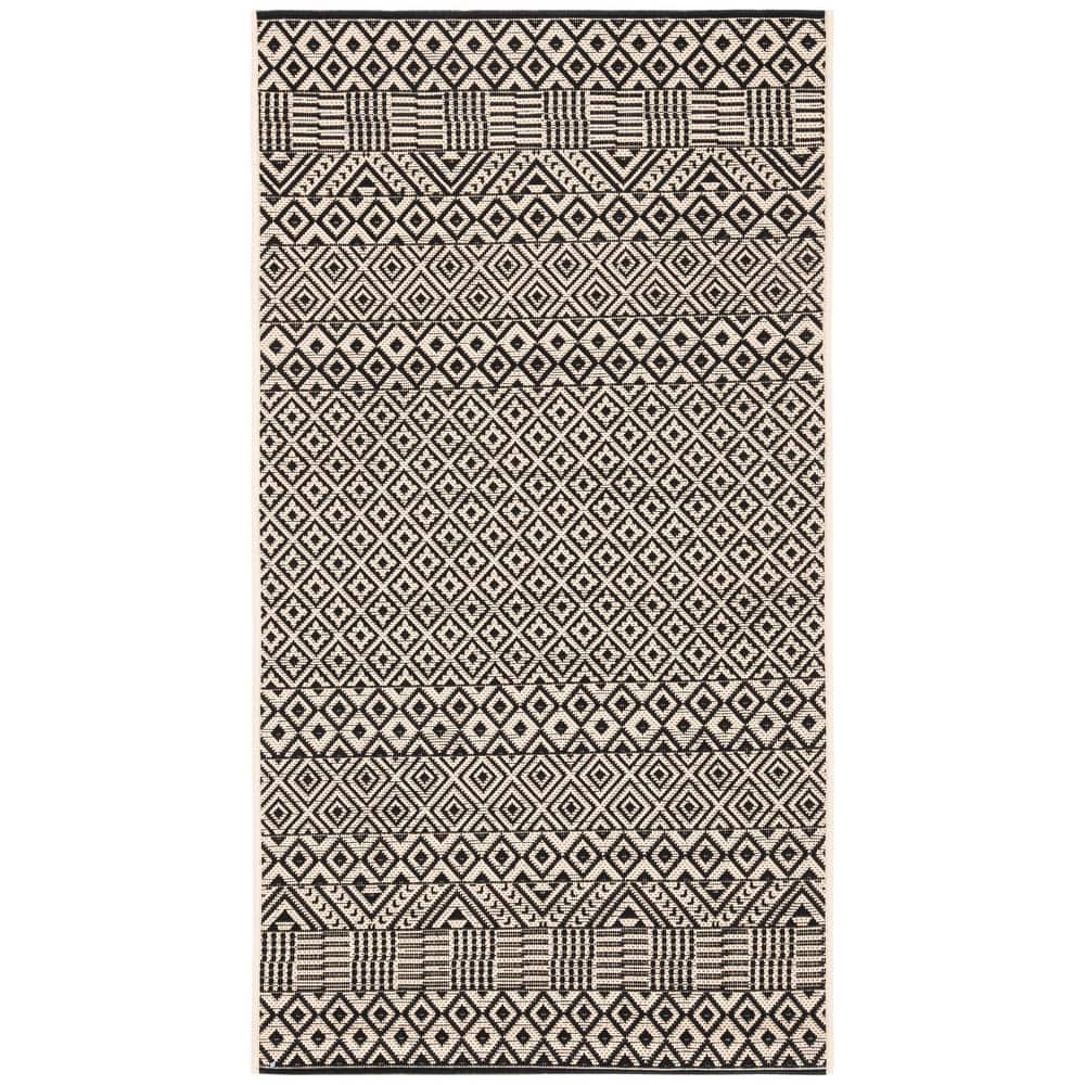 SAFAVIEH Courtyard Shikibu Indoor/ Outdoor Waterproof Patio Backyard Rug