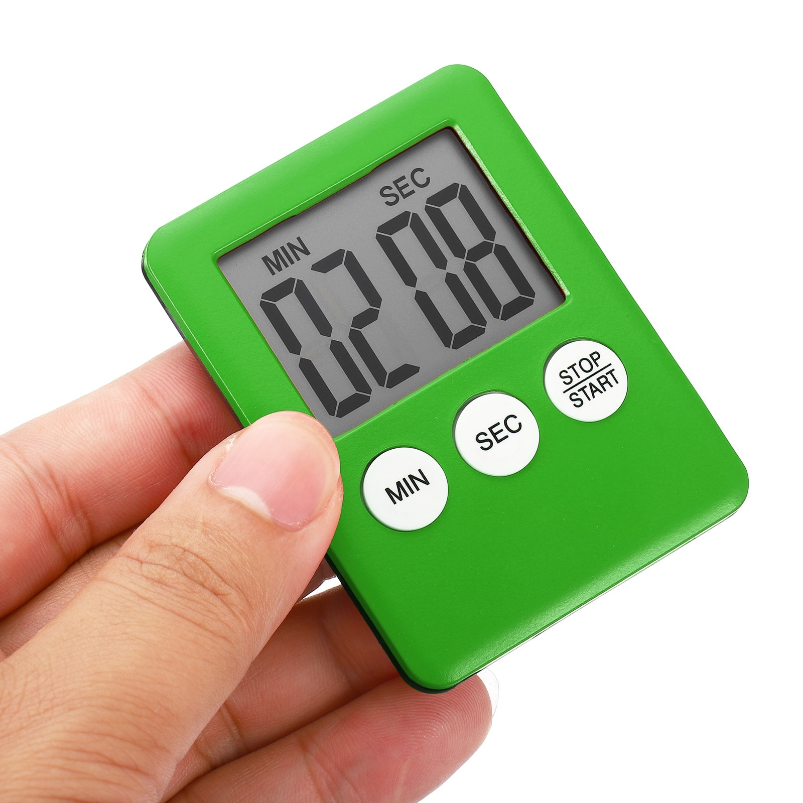 Digital Timer,2Pcs Small Count Down/UP Clock with Magnetic,Kitchen