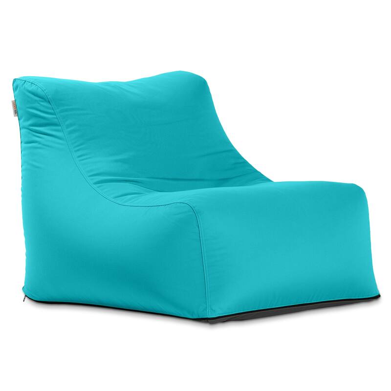 Jaxx Ponce Outdoor Bean Bag Chair - Weather Resistant Patio and Poolside Lounge Seating