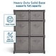 preview thumbnail 14 of 32, Empyrean Cube Storage Organizer for Bedroom - Box Storage Cubby Organizer for Living Room, Office, & Playroom