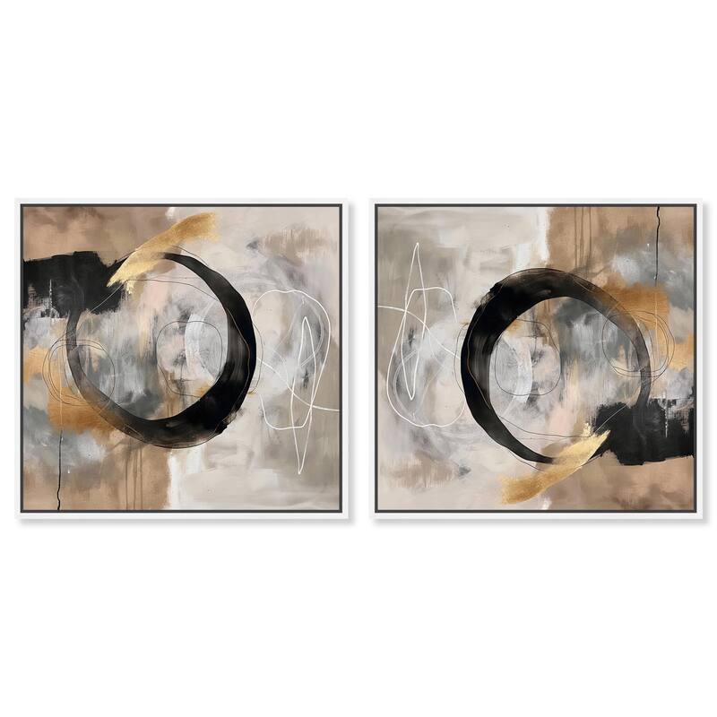 Lounging Sneaker Cheetah Canvas by Art Remedy - 24" x 16" - White