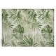 preview thumbnail 45 of 50, Machine Washable Indoor/ Outdoor Coastal Palm Chantille Rug