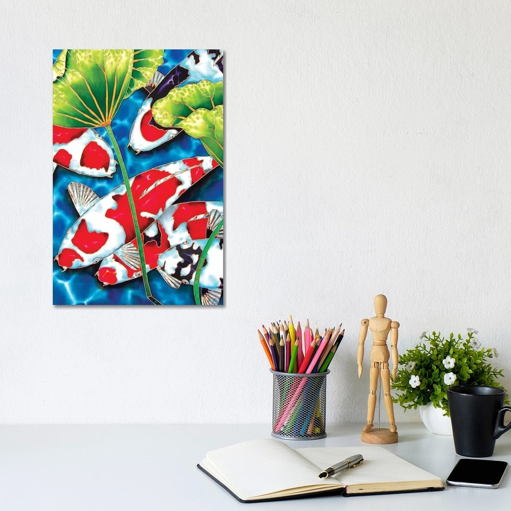 iCanvas "Lotus Garden" by Daniel Jean-Baptiste Canvas Print