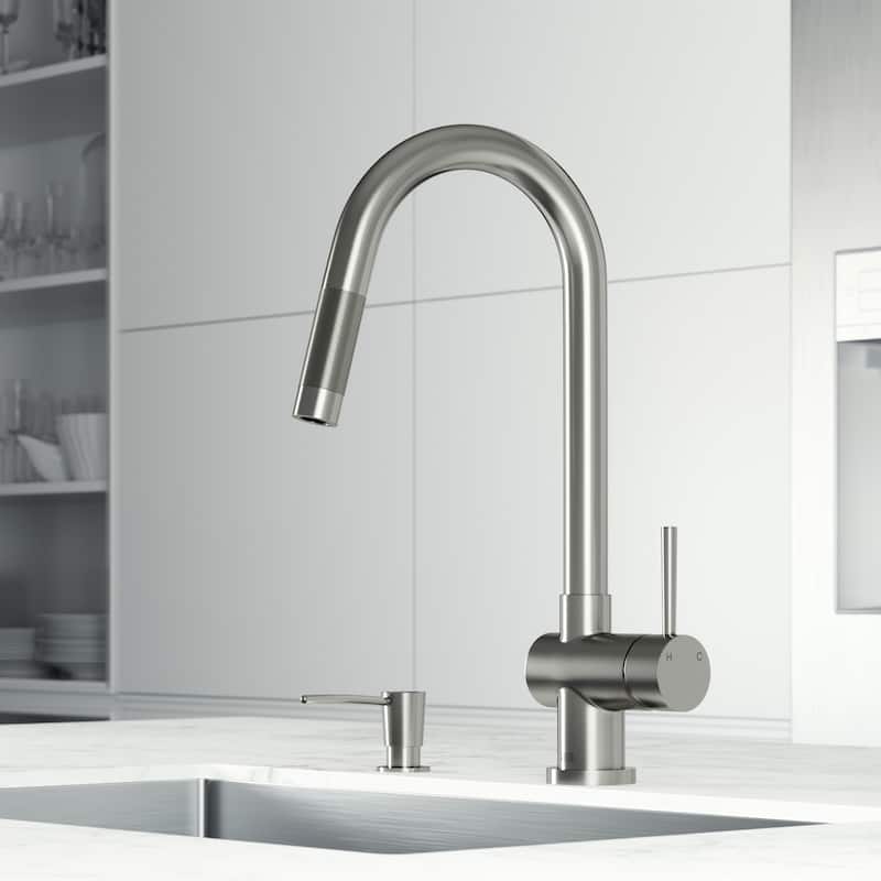 VIGO 10 oz. 1.5" W Kitchen Soap Dispenser