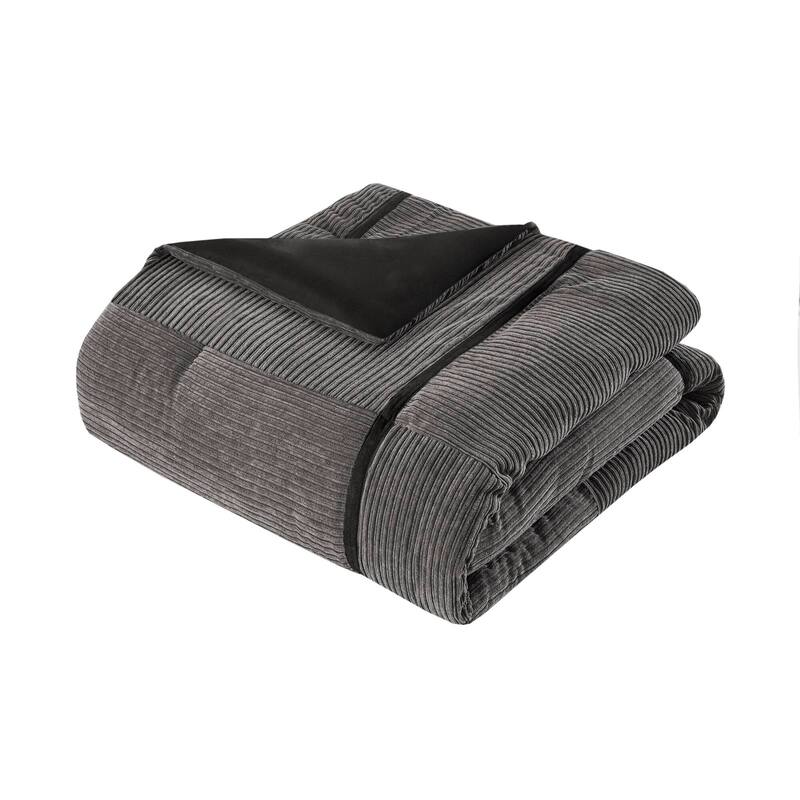 GDF Studio - Dallas 7-Piece Micro Corduroy Comforter Set