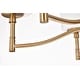 preview thumbnail 13 of 14, Liam 6 Light Chandelier Burnished Brass White Opal Glass - Burnished Brass