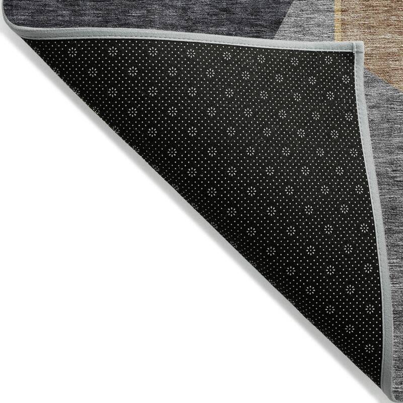 HomeRoots Geometric Transitional Rectangle Outdoor Rug