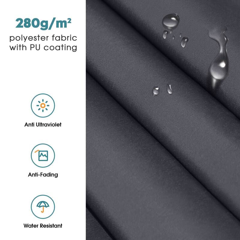 MCombo Sunshade Replacement Fabric with UV Protection for Retractable Patio Awnings