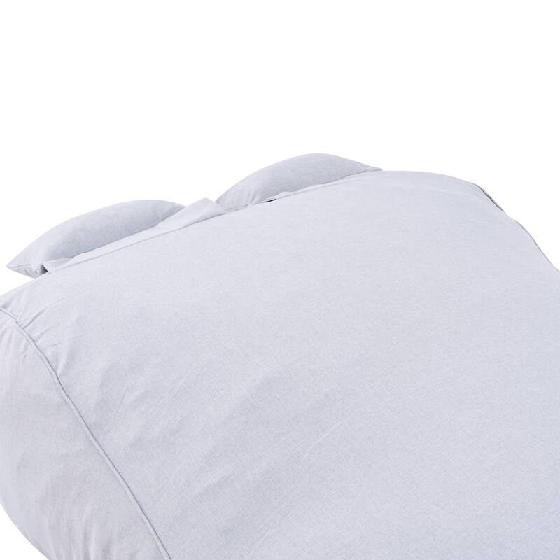 Christopher Knight Home - Lemoore Casual Outdoor Upholstered Bean Bag Daybed