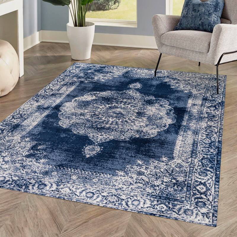 JONATHAN Y Soleiman Cottage Medallion Area Rug