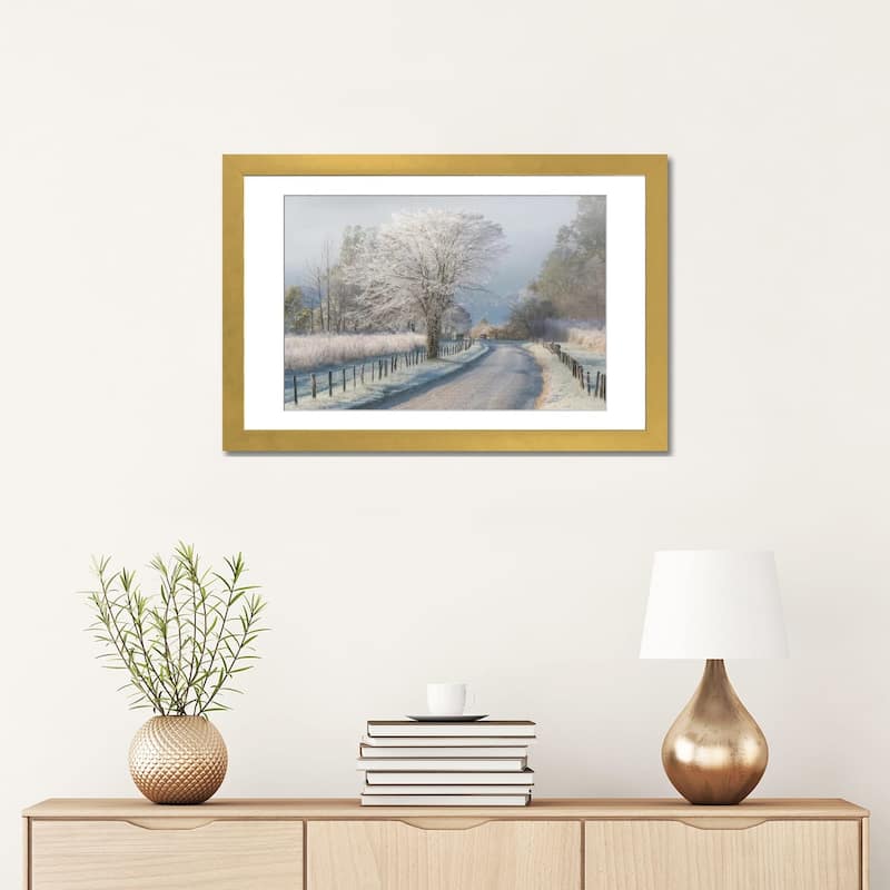 iCanvas "A Frosty Morning" by Chris Moore