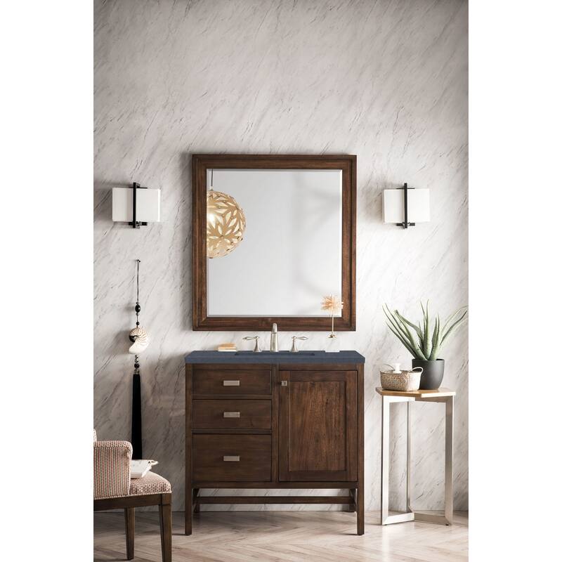 James Martin Vanities Addison 36" Single Basin Hardwood Vanity Set