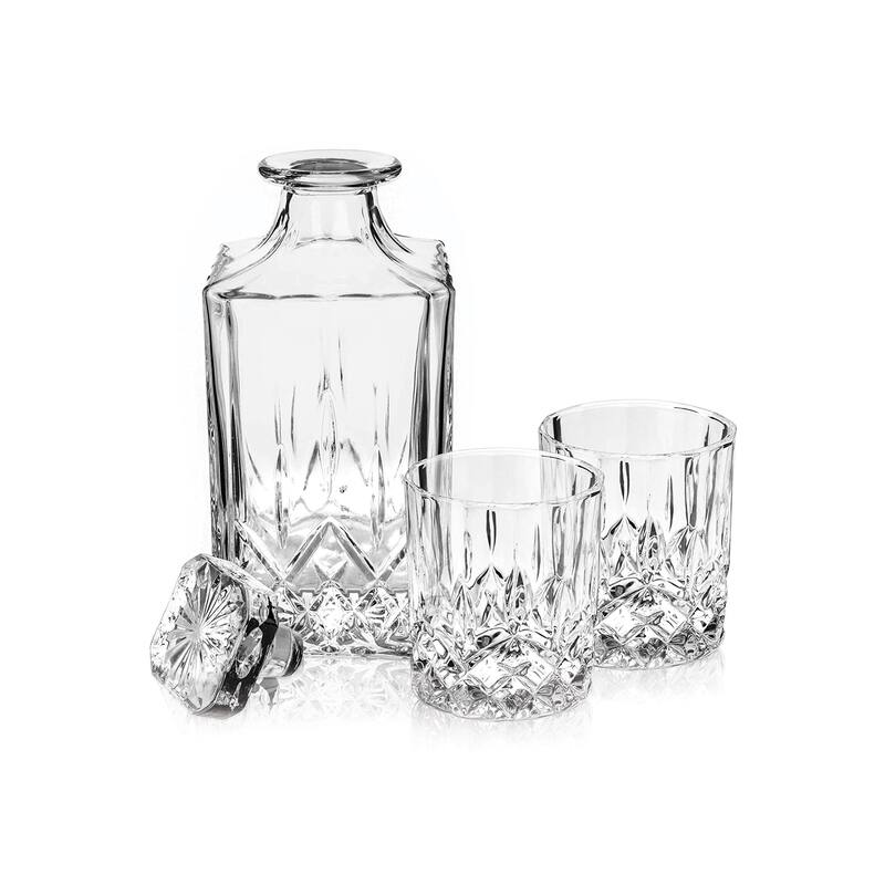 Loretto Whiskey Set - Set of 7 - 11"W x 21"D x 10"H