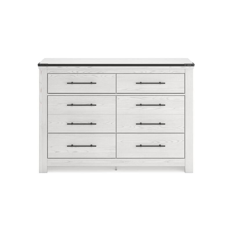 Signature Design by Ashley Schoenberg White/Black 6 Drawer Dresser