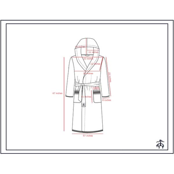 Brooks Brothers Ottoman Rolls Bathrobe Bed Bath & Beyond 37368872