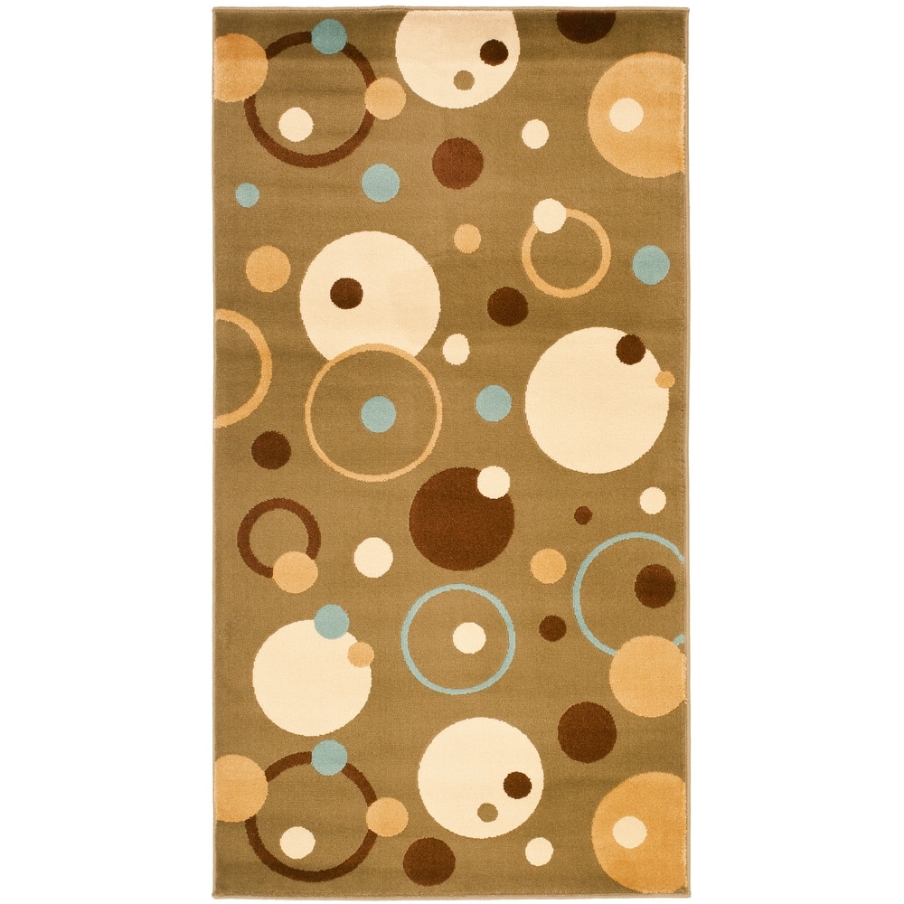 SAFAVIEH Porcello Jonila Modern Painterly Geometric Pattern Area Rug
