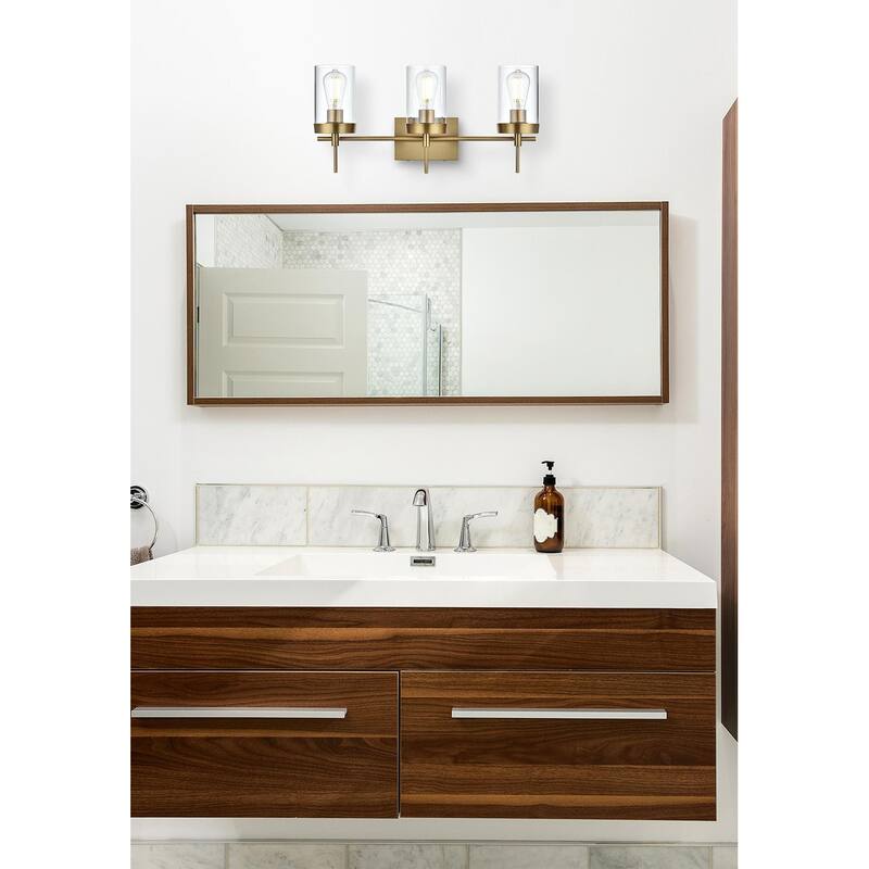 Elegant Lighting LD7319W24 Taryin 3 Light 24" Wide Vanity Light
