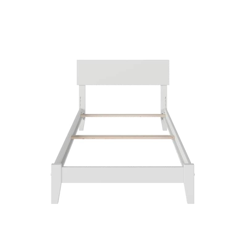 Orlando Twin XL Foundation Bed in White
