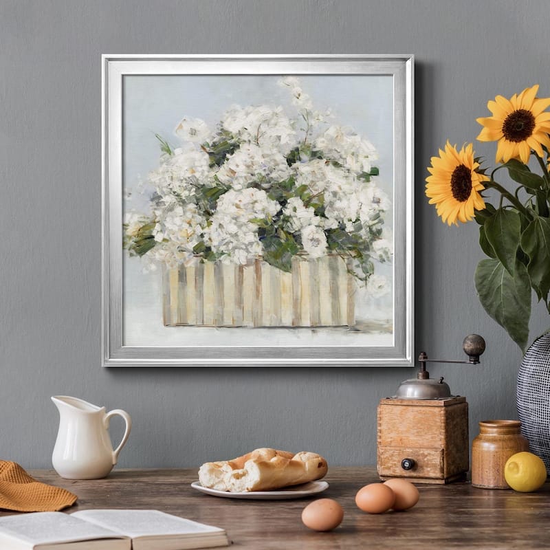 Sweet Hydrangeas-Premium Framed Canvas - Ready to Hang