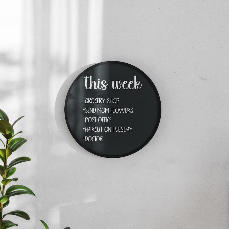 Commercial Wall Mount Wooden Frame Magnetic Chalkboard