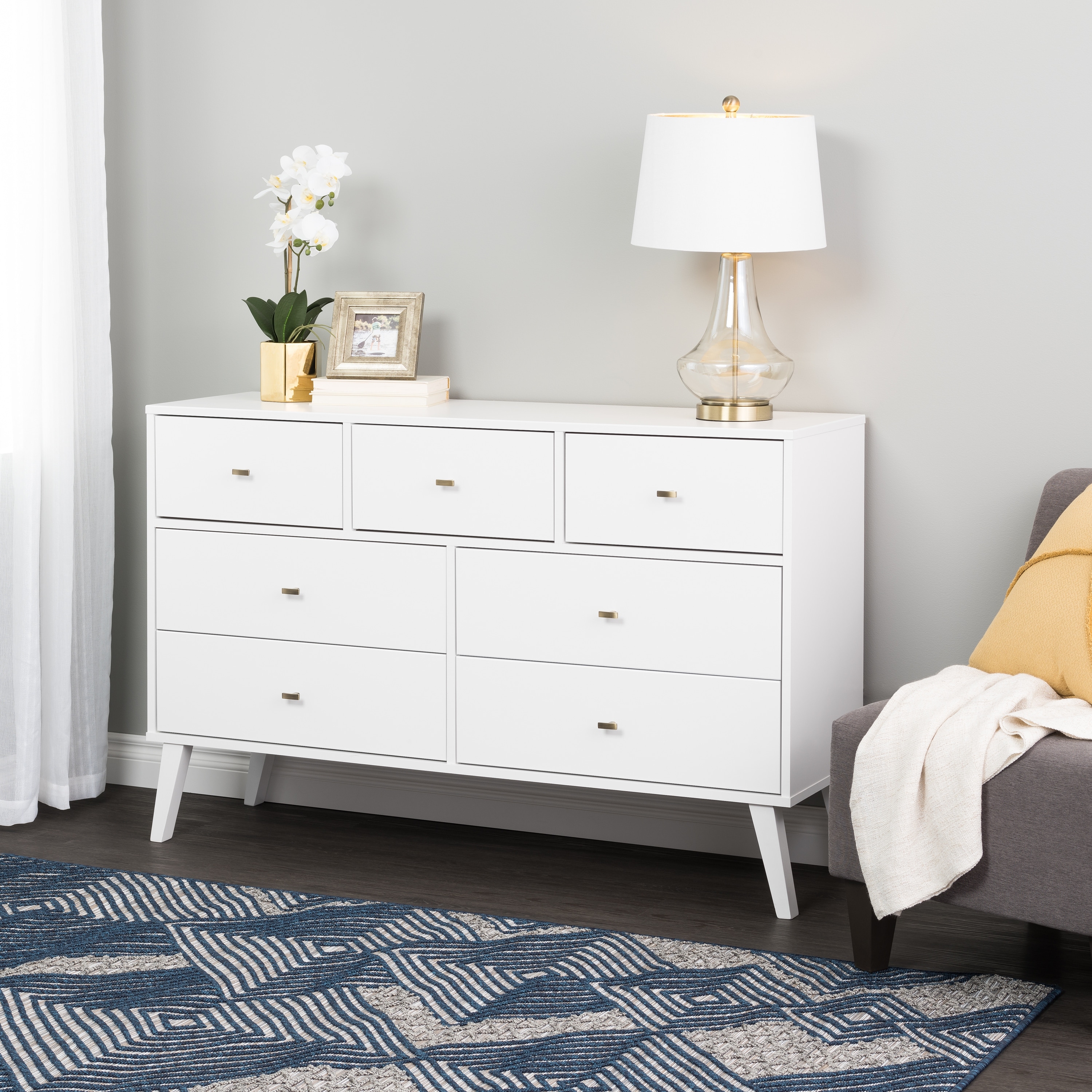 Modern 7 hot sale drawer dresser