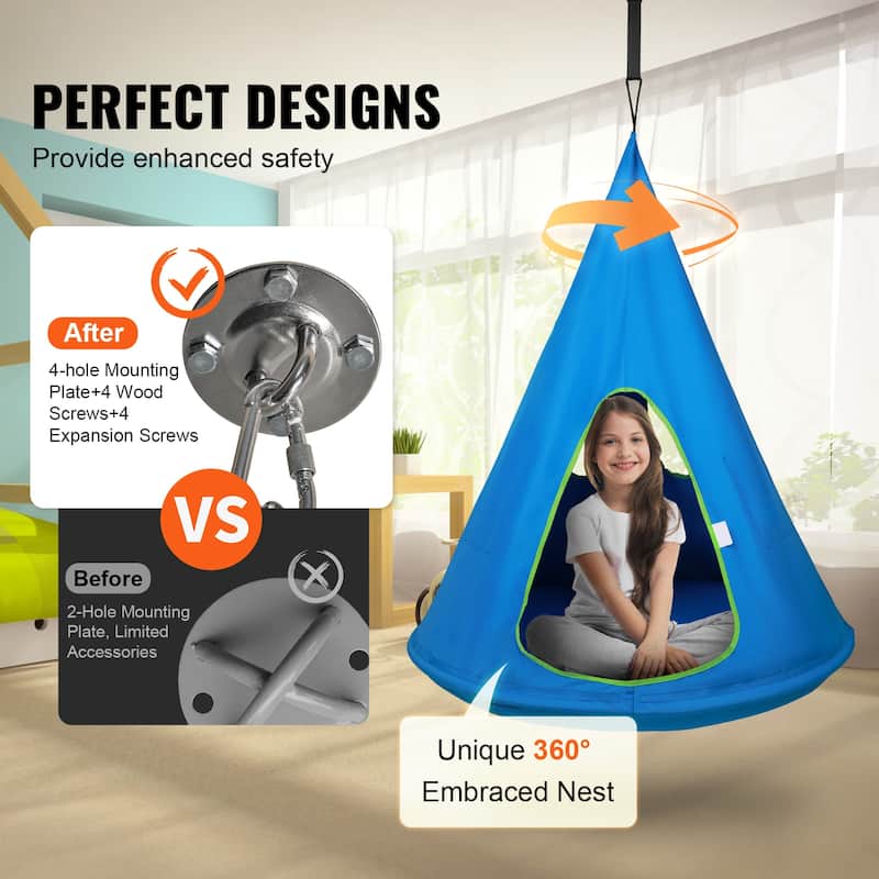 Kids Nest Swing Chair Sensory Swing for Kids