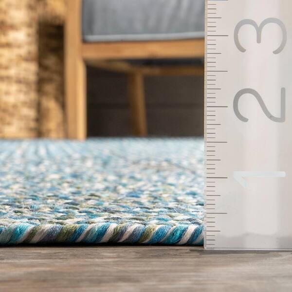 Shop Nuloom Handmade Casual Solid Braided Rug On Sale