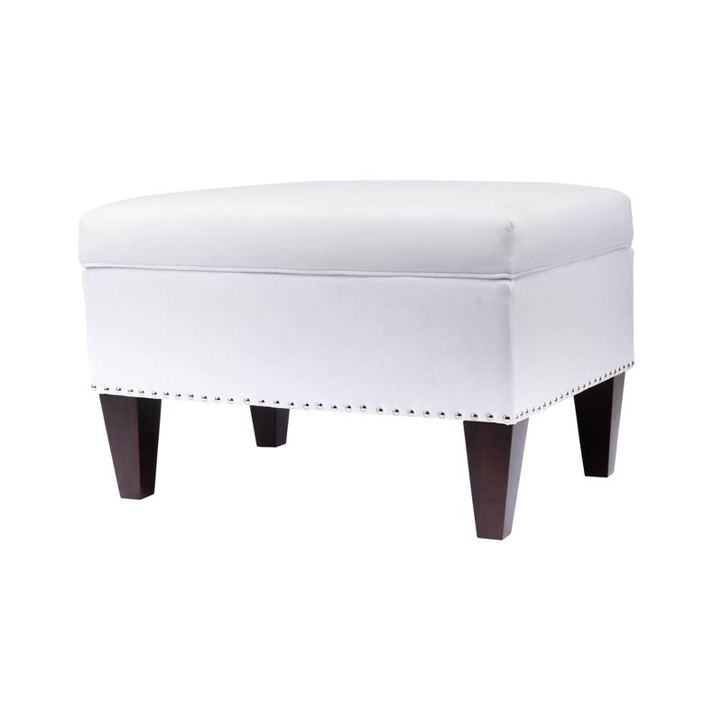 Transitional Brooklyn Upholstered Home Décor Storage Bench
