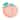 TOWN & COUNTRY PLAY Peachy Clean Peach Fruit Shaped Bath Mat, Absorbent Tufted Floor Mat, Non-Slip Backing, Machine Washable
