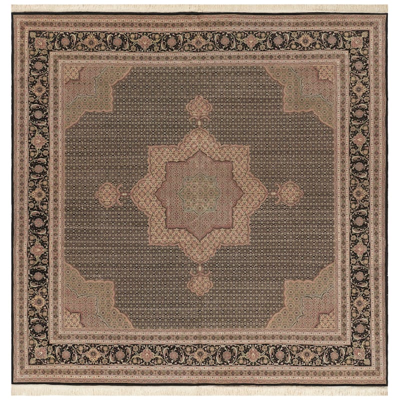 SAFAVIEH Couture Hand-knotted Tabriz Herati Fazlije Traditional Oriental Wool
