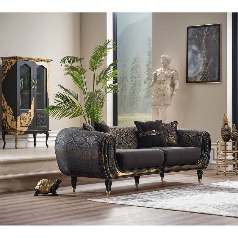 Ridge 4 Pieces Living Room Sets 2 Sofa 2 Chair