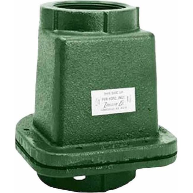 Zoeller 30-0160 3" Cast Iron Full-Flow Check Valve - Natural