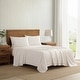 preview thumbnail 6 of 116, Laura Ashley Soft & Breathable Cotton Percale Deep-Pocket Sheet Set