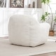preview thumbnail 20 of 44, Comfy Bean Bag Sofa With Back Support, Faux Fur Bean Bag Chair For Adults And Kids