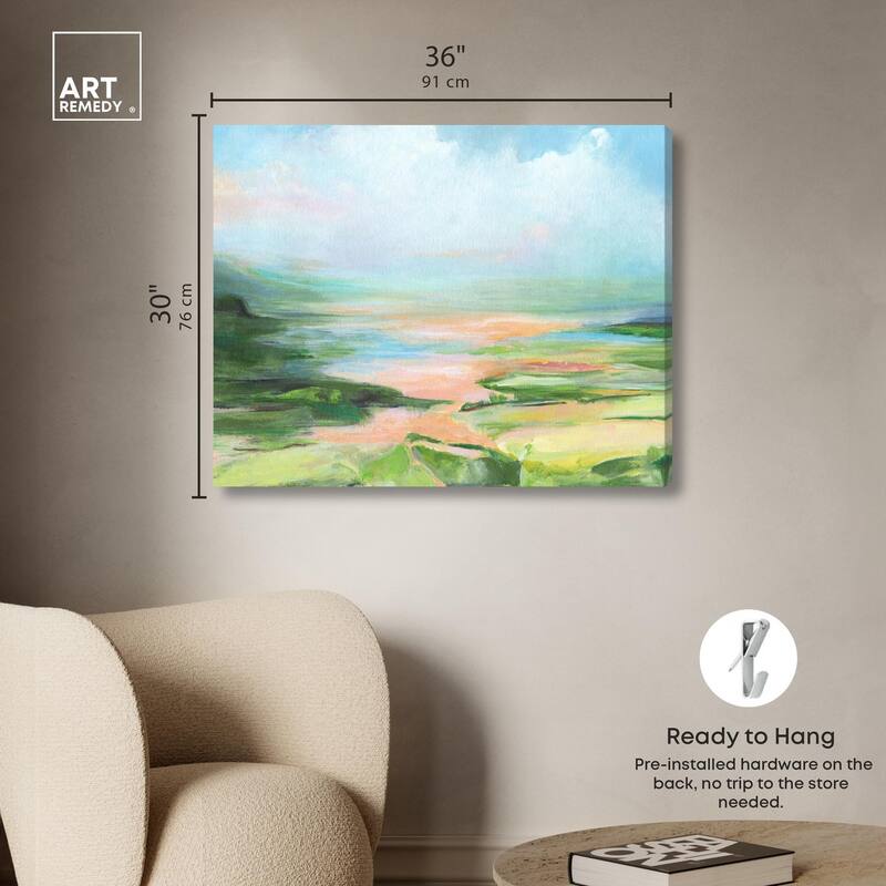 Enjoy the Nature Canvas by Art Remedy, Gallery Wrapped