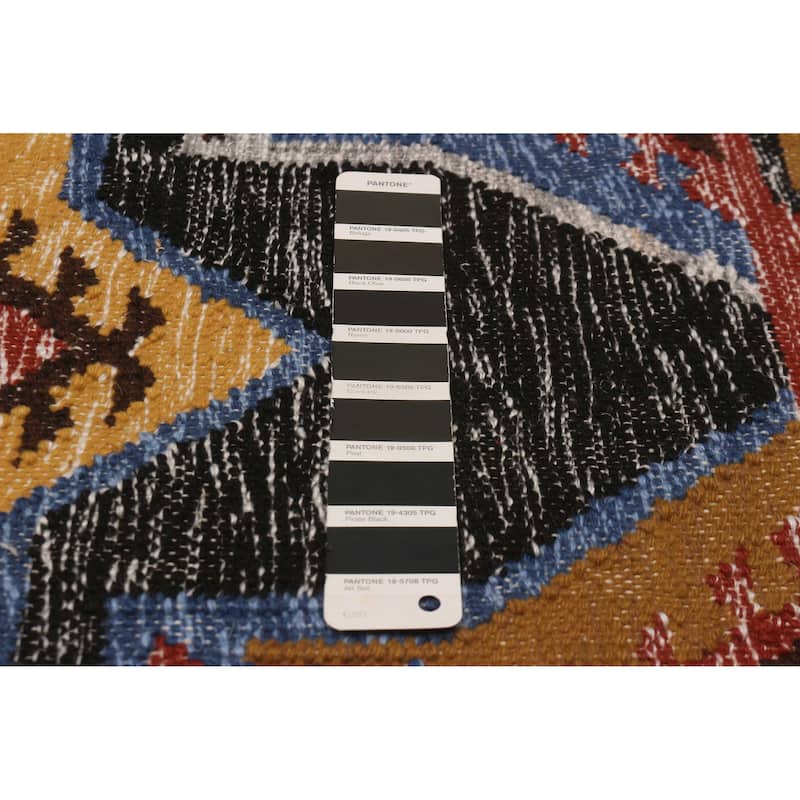 Ankara FW Black, Red Kilim 5'2" x 8'0" - 5'2 x 8'0
