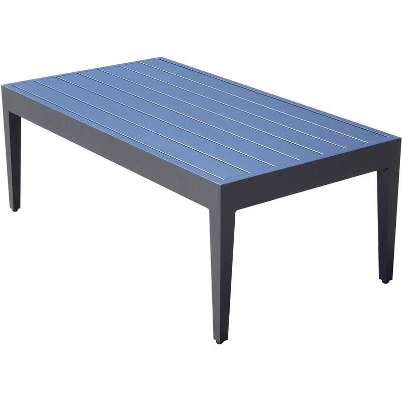 Abbyson Outdoor Birmingham All-Weather Aluminum Coffee Table