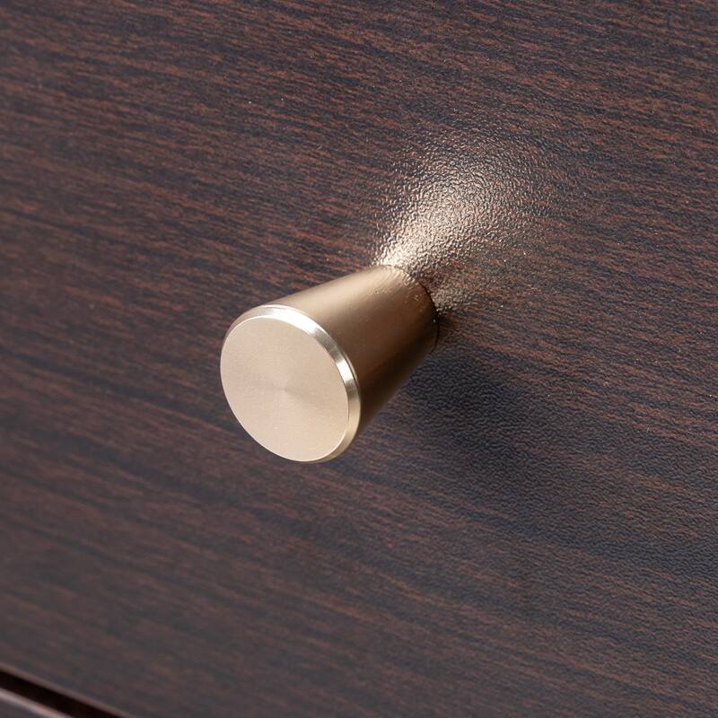 Modern Simple Dresser P2 Particle Board Storage for Bedroom, Living Room, or Home Office